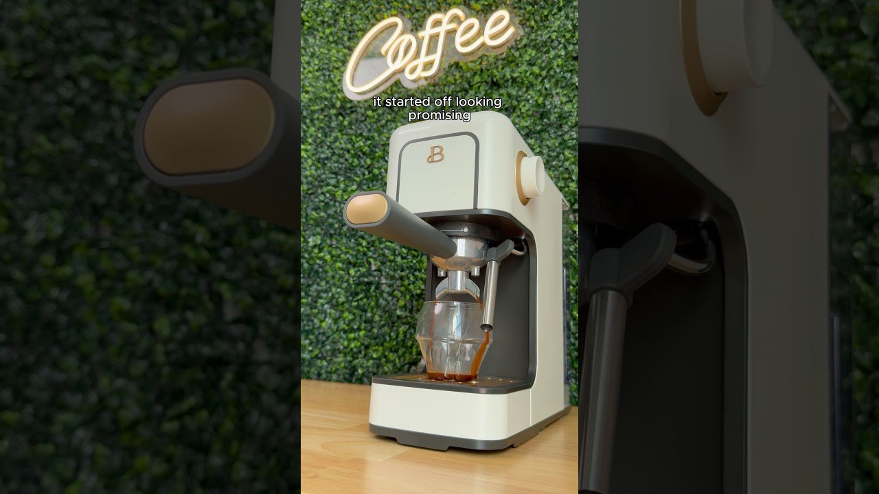 Drew Barrymore’s espresso machine – is it good? #coffee